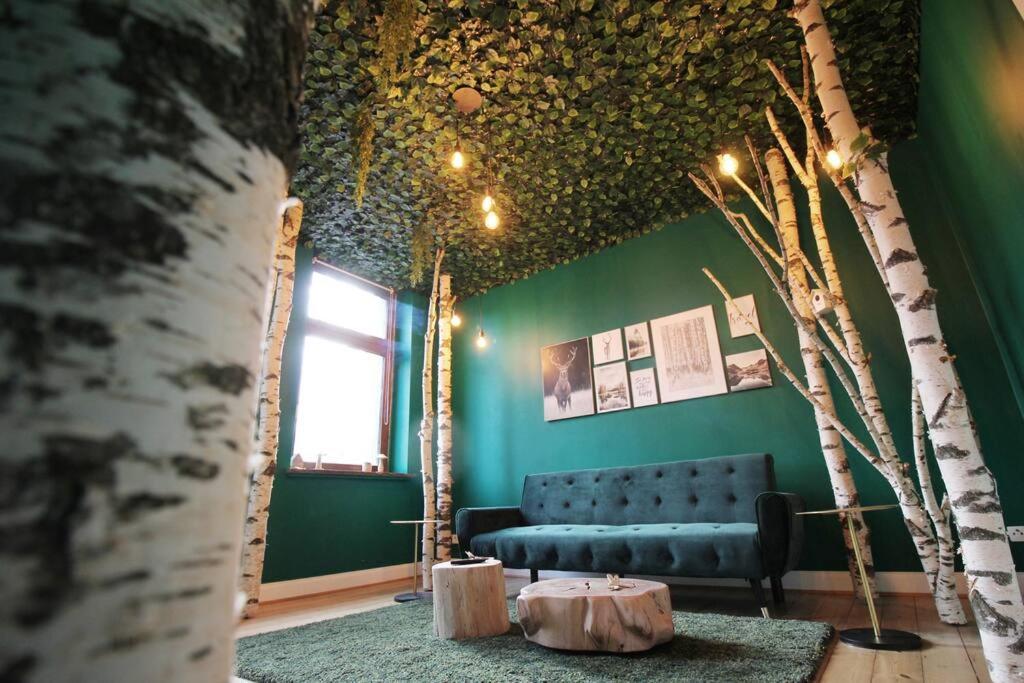 Secret Hideaways Wood Lodge Mit Kinderzimmer Messe L City L Flughafen L Hbf Duisburg Luaran gambar