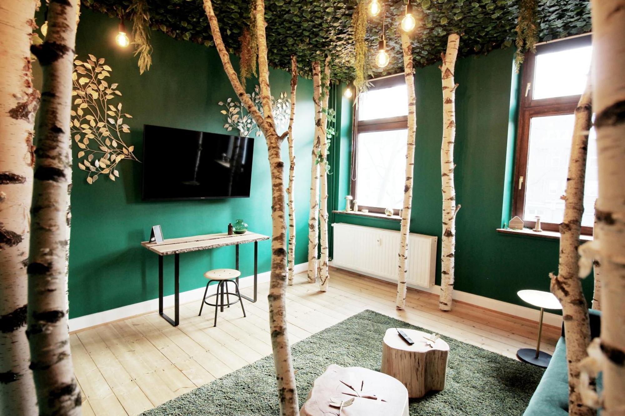 Secret Hideaways Wood Lodge Mit Kinderzimmer Messe L City L Flughafen L Hbf Duisburg Luaran gambar